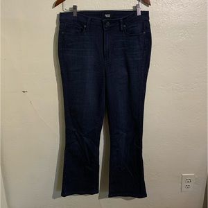 Paige dark wash denim jeans 30